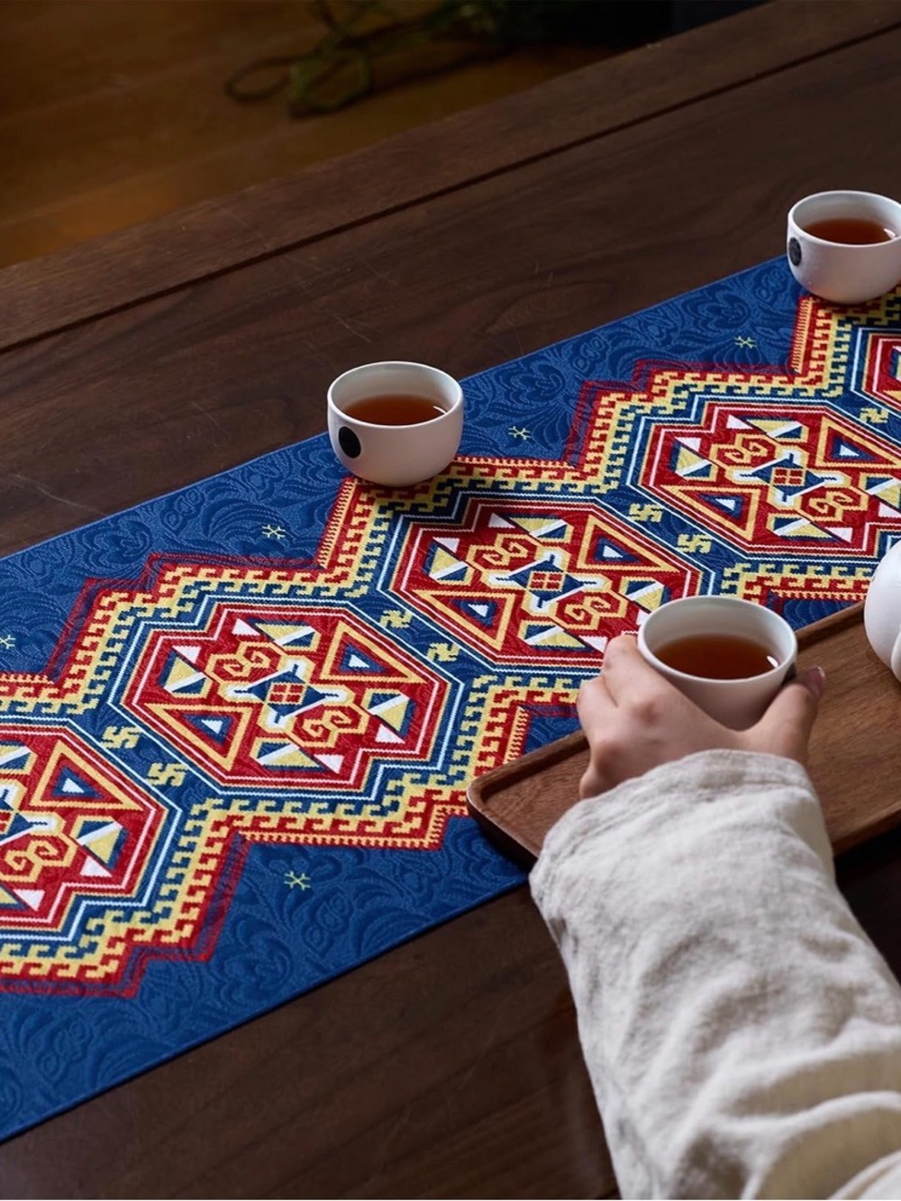 Boho Table Runner - Picture 3 of 9